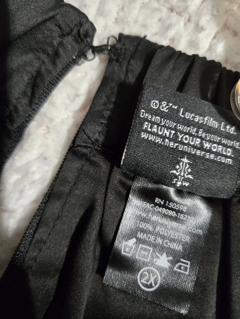 Her Universe Black Skirt with Multicolor Lightsabers - Picture 3 of 4
